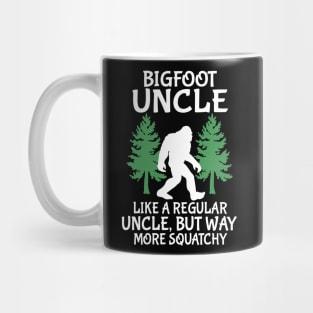 Bigfoot Uncle Like A Regular Uncle But Way More Squatchy Happy Father Parent Independence Day Mug